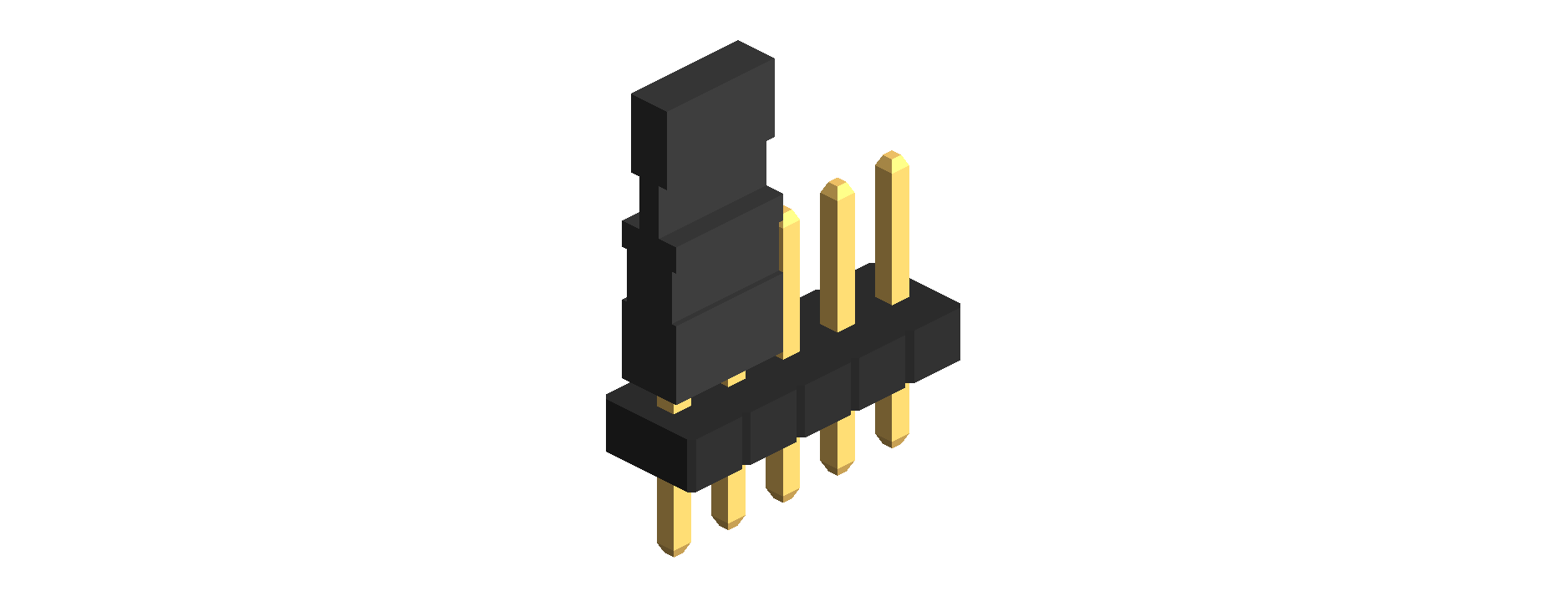 1.27 MINI JUMPER CLOSE TYPE H=5.5mm